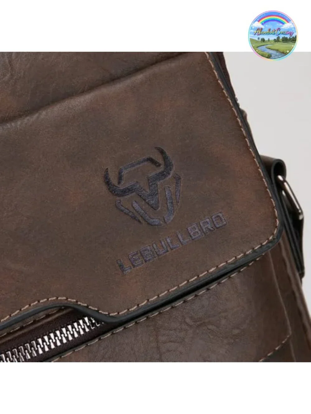 Men's PU Leather Crossbody Shoulder Bag Messenger Sling Business